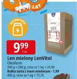E.Leclerc Len mielony LenVitol Oleofarm oferta