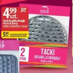 Delisso Delikatesy Tacki do grilla okrągłe Picnic & Party Anna Zaradna oferta