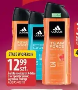 Zel dla mężczyzn Adidas 3 w 1 pod prysznic