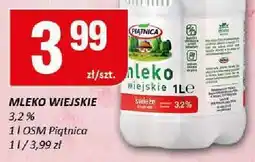 Chorten Mleko wiejskie 3,2% 1l OSM Piątnica oferta