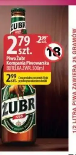 Delisso Delikatesy Piwo Zubr oferta