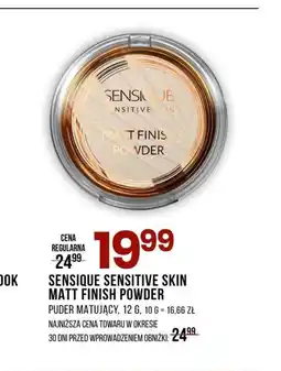 Puder matujący Sensique