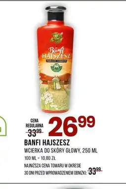 Drogerie Natura Wcierka do skóry głowy Banfi oferta