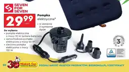 Biedronka Pompka elektryczna Seven for 7 oferta