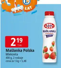 E.Leclerc Maślanka truskawkowa Mlekovita oferta