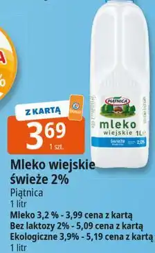 E.Leclerc Mleko ekologiczne 3.9% Piątnica oferta
