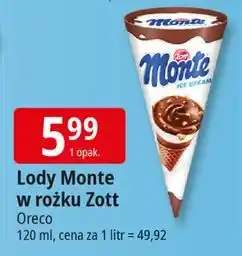 E.Leclerc Lód Zott Monte oferta