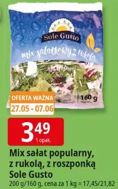 E.Leclerc Mix sałatkowy z roszponką Sole Gusto oferta