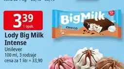 E.Leclerc Lód choco Algida Big Milk oferta