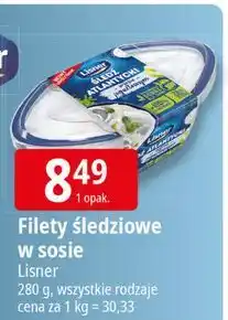 E.Leclerc Śledź atlantycki w sosie jogurtowym Lisner oferta