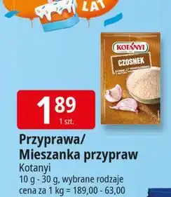 E.Leclerc Czosnek granulowany Kotanyi oferta