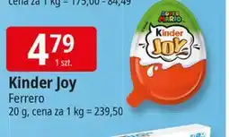 E.Leclerc Jajko z niespodzianką super mario Kinder Joy oferta