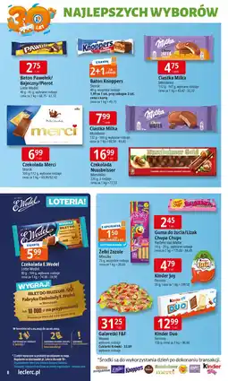 E.Leclerc Czekolada mleczna E. Wedel oferta