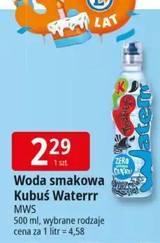E.Leclerc Woda truskawkowa Kubuś Waterrr oferta