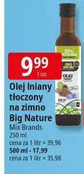 E.Leclerc Olej lniany Big Nature oferta