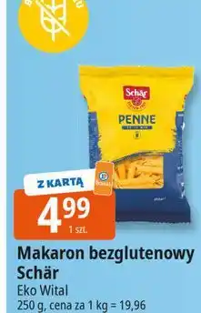 E.Leclerc Makaron bezglutenowy penne Schar oferta