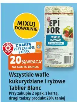 E.Leclerc Wafle ryżowe z solą morską Wiodąca Marka Epid'or oferta