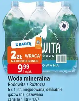 E.Leclerc Woda gazowana Rodowita Z Roztocza oferta
