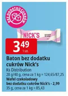 E.Leclerc Wafelek chocolate N!Ck's oferta