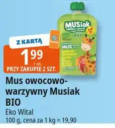 E.Leclerc Mus jabłko gruszka dynia Musiak oferta