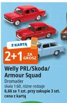 E.Leclerc Pojazd welly seria skoda 1:34 Dromader oferta