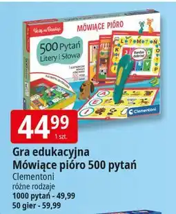 E.Leclerc Mówiące pióro - 50 gier edukacyjnych Clementoni oferta