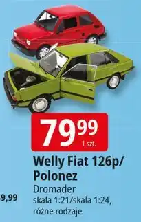 E.Leclerc Samochód welly 1:24 polonez Dromader oferta