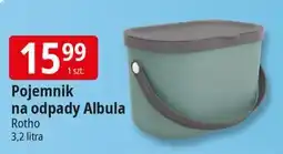 E.Leclerc Pojemnik na śmieci albula 3.2l Rotho oferta