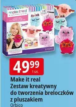 E.Leclerc Zestaw kreatywny do robienia breloczków z pluszakiem Make It Real oferta