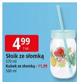 E.Leclerc Kubek ze słomką 500 ml oferta