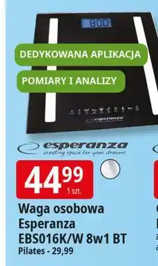 E.Leclerc Waga łazienkowa pilates Esperanza oferta