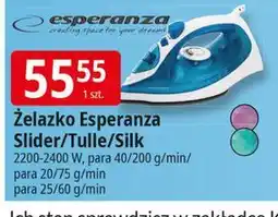 E.Leclerc Żelazko parowe silk 2200w Esperanza oferta