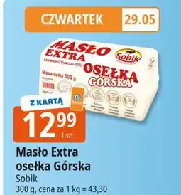 E.Leclerc Masło osełka górska Sobik oferta