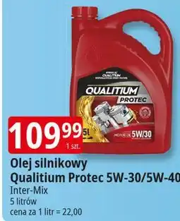 E.Leclerc Olej silnikowy 5w/40 Qualitium Protec oferta