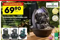 Biedronka Fontanna led 26 cm Gardenic oferta
