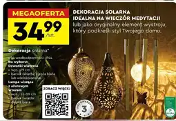 Biedronka Lampa solarna ażurowa oferta