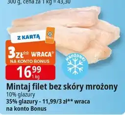 E.Leclerc Mintaj filet bez skóry oferta