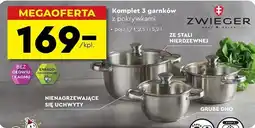 Biedronka Komplet garnków 1.7 l + 2.5 5.2 Zwieger oferta