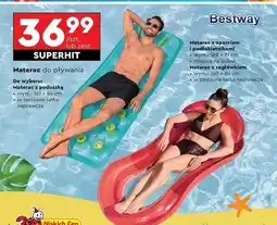 Biedronka Materac aqua lounge 160 x 84 cm Bestway oferta