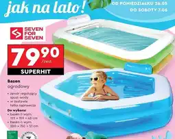 Biedronka Basen ogrodowy 200 x 150 51 cm Seven For 7 oferta