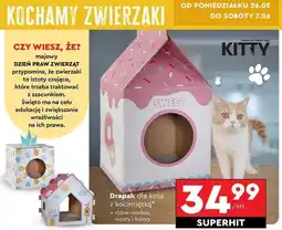 Biedronka Drapak dla kota z kocimiętką Kitty oferta