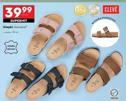 Biedronka Klapki damskie 37-41 Cleve oferta