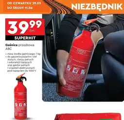 Biedronka Gaśnica proszkowa abc Sena oferta