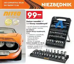 Biedronka Zestaw nasadek 1/2 Niteo Tools oferta