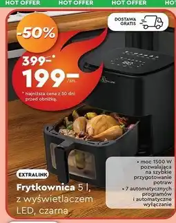 Biedronka Frytkownica 5 l 1500 w Extralink oferta