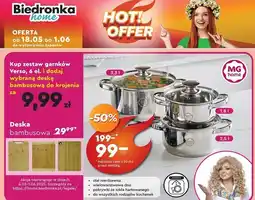 Biedronka Deska bambusowa Mg Home oferta