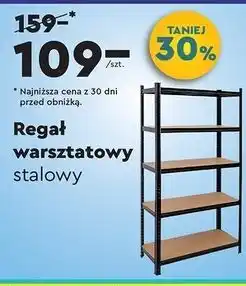 Biedronka Regał warsztatowy 180 x 90 40 cm Niteo Tools oferta