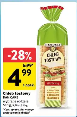 Intermarche Chleb tostowy 500g Dan Cake oferta