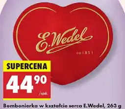 Biedronka Bombonierka w kształcie serca E.Wedel oferta