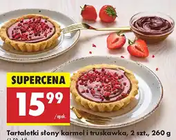 Biedronka Tartaletki słony karmel i truskawka oferta